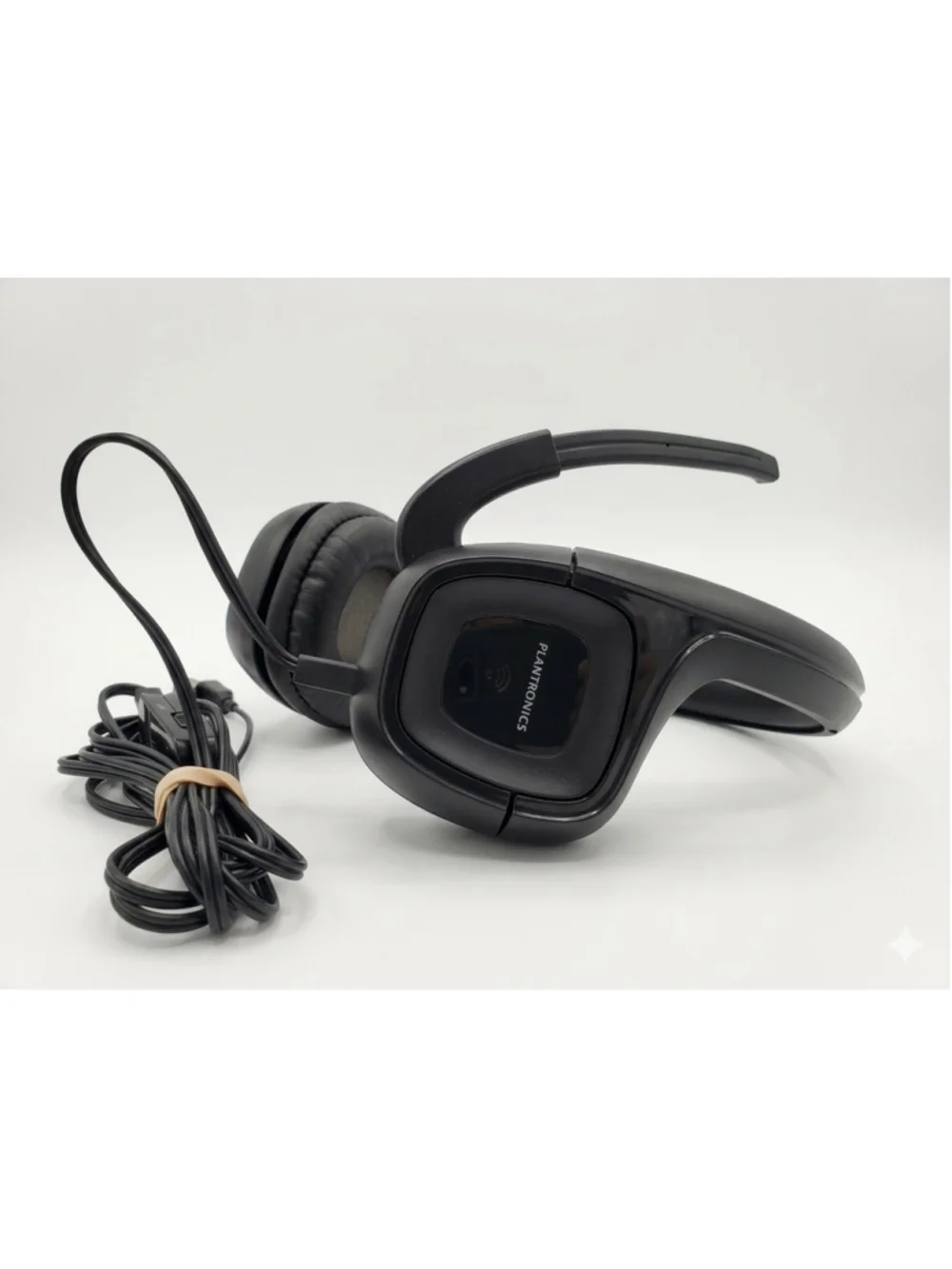 Plantronics .Audio 355 Stereo Headset Wired Noise Canceling Mic PC Laptop 3.5mm